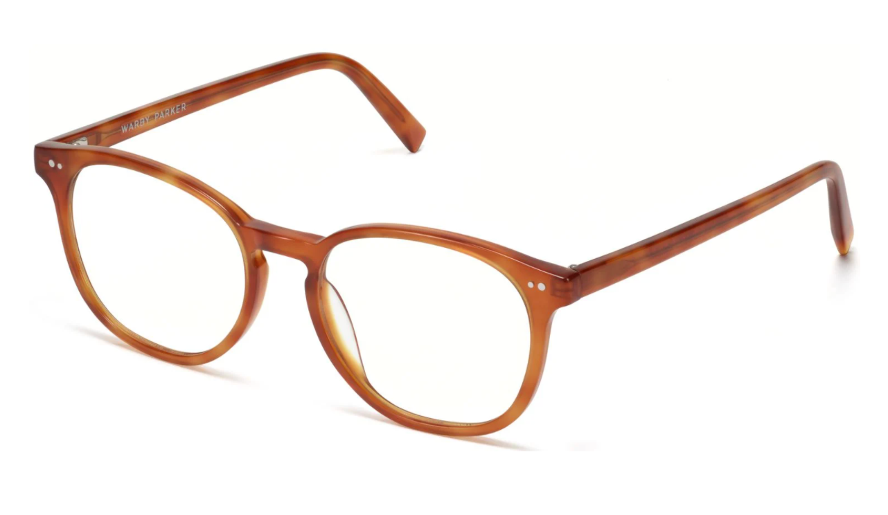 Warby Parker Carlton Glasses (Sequoia Tortoise)